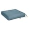 Classic Accessories Weekend 19" x 19" x 3" Dining Seat Cushion, Blue Shadow CBSCH19193 - alternate 1